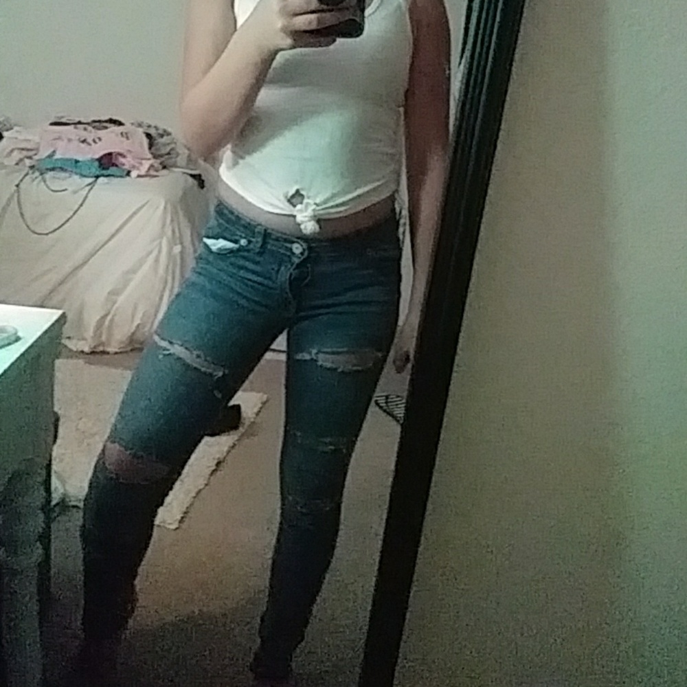 Ripped jeans